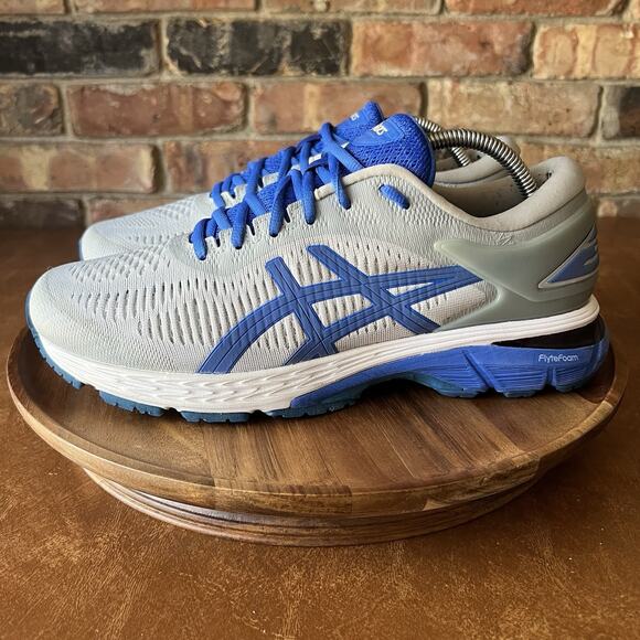 ASICS Gel-Kayano 25 Lite-Show Road Running Gray Blue Mens 9.5 Shoes Sneakers main image 16